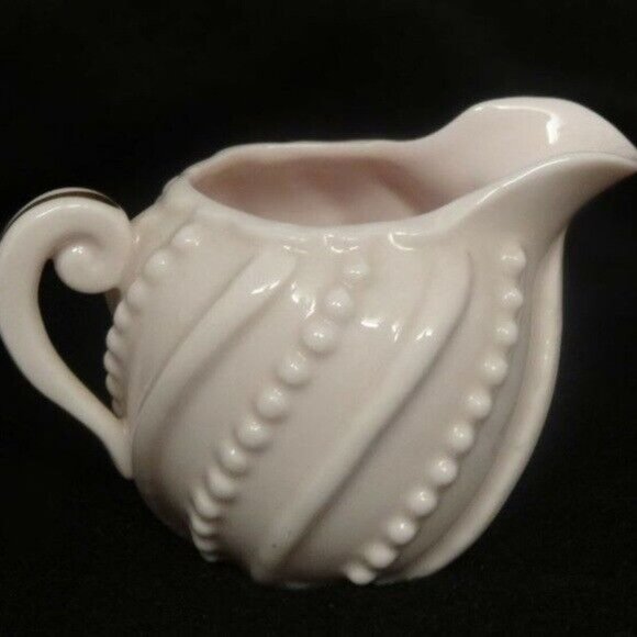 Norcrest Creamer and Sugar Bowl Set Porcelain Pink Lavender Roses Vintage - Picture 10 of 12